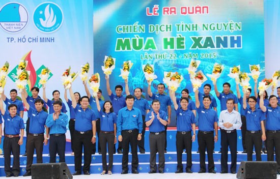The Green Summer Campaign 2015 was launched in HCMC on July 19 (Photo: SGGP) The Green Summer Campaign 2015 was launched in HCMC on July 19 (Photo: SGGP)